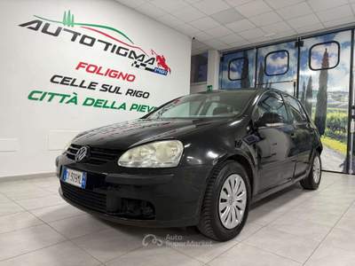Volkswagen Golf Golf V 2003 5p 1.9 tdi Vedi note Nero usata Foligno