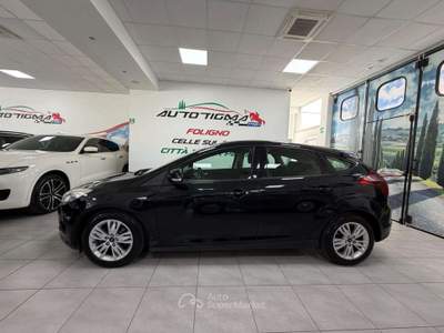 Ford Focus Focus III 2011 5p 1.6 tdci Business 115cv Nero usata Foligno