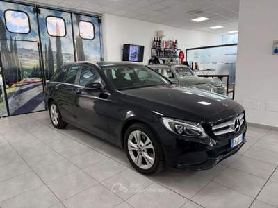 Mercedes-Benz Classe C Classe C-S205 2014 SW SW d (bt) Business auto Nero usata Foligno