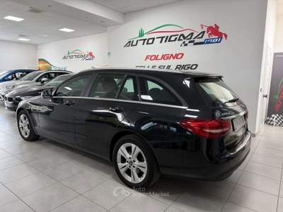Mercedes-Benz Classe C Classe C-S205 2014 SW SW d (bt) Business auto Nero usata Foligno