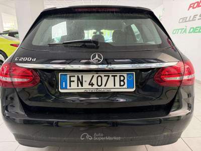 Mercedes-Benz Classe C Classe C-S205 2014 SW SW d (bt) Business auto Nero usata Foligno