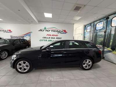 Mercedes-Benz Classe C Classe C-S205 2014 SW SW d (bt) Business auto Nero usata Foligno