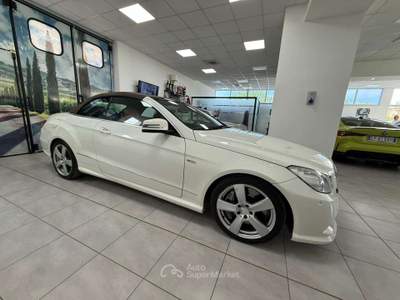 Mercedes-Benz Classe E Classe E Cabrio cdi Bianco usata Foligno