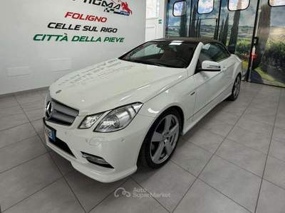 Mercedes-Benz Classe E Classe E Cabrio cdi Bianco usata Foligno