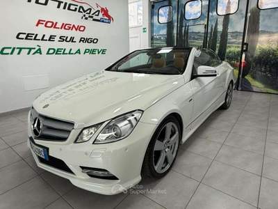 Mercedes-Benz Classe E Classe E Cabrio cdi Bianco usata Foligno