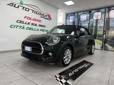 MINI Cooper Mini IV F57 2018 Cabrio 1.5 Nero usata Foligno