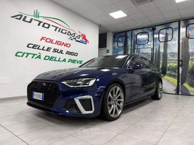 Audi A4 Avant S Line edition quattro 190cv s-tronic Blu/Azzurro usata Foligno