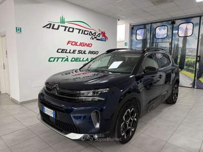 Citroen C5 Aircross 1.6 hybrid phev C-Series 225 e-eat8 Blu/Azzurro usata Foligno