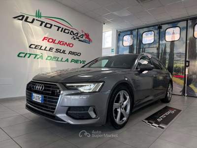 Audi A6 Avant 40 2.0 tdi mhev S-LINE quattro s-tronic Grigio usata Foligno