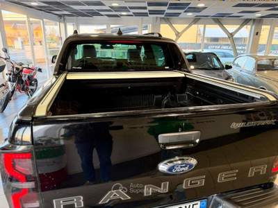 Ford Ranger Ranger  2.0 ecoblue double cab Wildtrak 213cv auto Nero usata Foligno