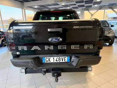 Ford Ranger Ranger  2.0 ecoblue double cab Wildtrak 213cv auto Nero usata Foligno