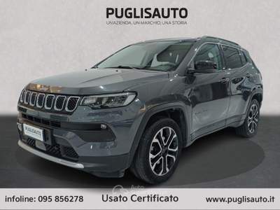 Jeep Compass 1.5 Turbo T4 130 CV MHEV 2WD Limited Grigio usata BELPASSO