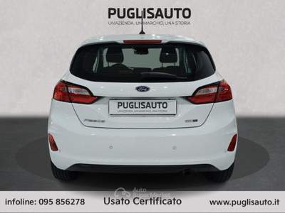 Ford Fiesta 1.0 Ecoboost Hybrid 125 CV 5 porte Titanium Bianco usata BELPASSO