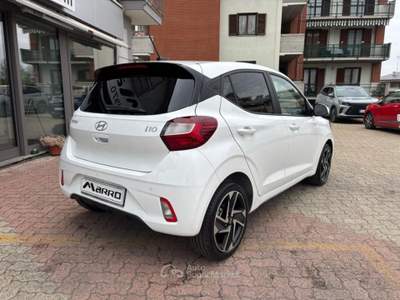 Hyundai i10 1.0 MPI C. AUTOMATICO Prime *FULL OPTIONAL Bianco usata Boves