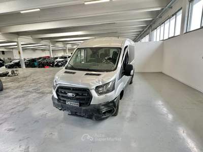 Ford Transit 330 2.0 TDCI ECOBLUE MHEV 130CV 9 POSTI PM-TM Grigio usata Megliadino San Vitale