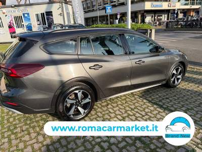 Ford Focus Focus Active SW 1.5 ecoblue X 120cv auto KM CERTIFICATI Grigio usata Roma