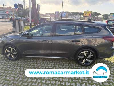 Ford Focus Focus Active SW 1.5 ecoblue X 120cv auto KM CERTIFICATI Grigio usata Roma