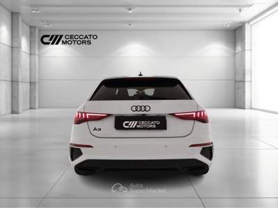 Audi A3 35 1.5 TFSI mHEV S tronic Bianco usata Padova