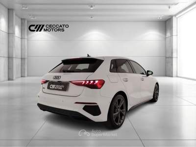 Audi A3 35 1.5 TFSI mHEV S tronic Bianco usata Padova