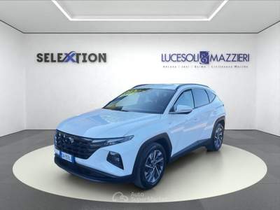 Hyundai Tucson Tucson 1.6 crdi 48v dct xline hybrid diesel Bianco usata Ancona