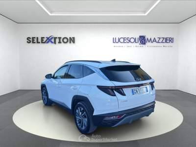 Hyundai Tucson Tucson 1.6 crdi 48v dct xline hybrid diesel Bianco usata Ancona