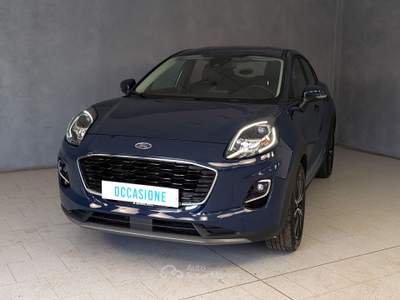 Ford Puma Puma - 1.0 Hybrid 125cv - Titanium Blu/Azzurro usata Robecco sul Naviglio