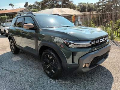 Dacia Duster 1200 ECO-G EXTREME 122CV CARPLAY CAM VETRSCURI"17 Verde usata Roma