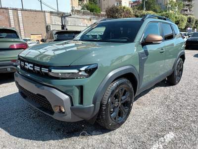 Dacia Duster 1200 ECO-G EXTREME 122CV CARPLAY CAM VETRSCURI"17 Verde usata Roma