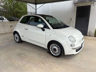 Fiat 500 1.2 Lounge AUTOMATICA PER NEOPATENTATI INTERNI PEL Bianco usata Pavia