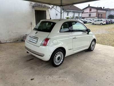 Fiat 500 1.2 Lounge AUTOMATICA PER NEOPATENTATI INTERNI PEL Bianco usata Pavia