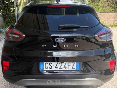 Ford Puma 1.0 EcoBoost Hybrid 125 CV S&S Titanium Design Nero usata Monterotondo