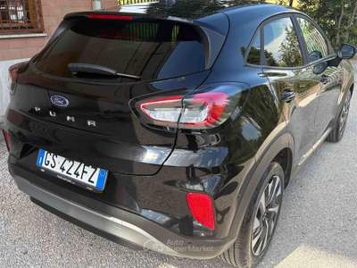 Ford Puma 1.0 EcoBoost Hybrid 125 CV S&S Titanium Design Nero usata Monterotondo