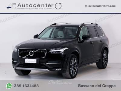 Volvo XC90 D4 190CV AUT TRAZIONE ANTERIORE 5 POSTI MOMENTUM Nero usata Bassano del Grappa