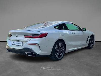 BMW Serie 8 840d 840d Coupe xdrive auto Bianco usata Trento
