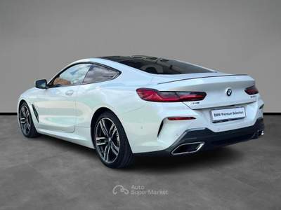 BMW Serie 8 840d 840d Coupe xdrive auto Bianco usata Trento