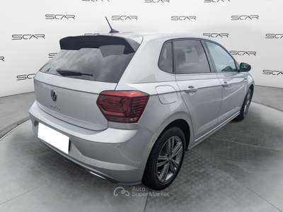Volkswagen Polo Polo 5p 1.0 evo Sport 80cv Pack R-Line * PREZZO REALE NON VINCOLATO A FINANZIAMENTO* Argento usata LIVORNO