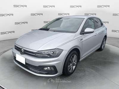 Volkswagen Polo Polo 5p 1.0 evo Sport 80cv Pack R-Line * PREZZO REALE NON VINCOLATO A FINANZIAMENTO* Argento usata LIVORNO