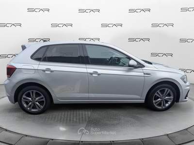 Volkswagen Polo Polo 5p 1.0 evo Sport 80cv Pack R-Line * PREZZO REALE NON VINCOLATO A FINANZIAMENTO* Argento usata LIVORNO