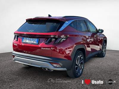 Hyundai Tucson III 2024 1.6 crdi 48V Exellence 2wd dct Rosso usata Roma