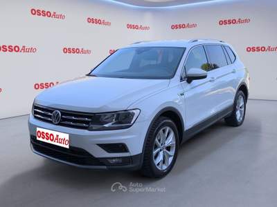 Volkswagen Tiguan Allspace 2.0 TDI 150 HP 4WD 7 POSTI AUTOMATICA DSG Bianco usata Udine