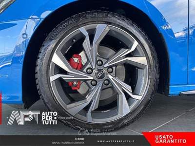 Audi A3 A3 Sportback 35 1.5 tfsi mhev S line Edition s-tro Blu/Azzurro usata Napoli