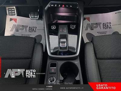 Audi A3 A3 Sportback 35 1.5 tfsi mhev S line Edition s-tro Blu/Azzurro usata Napoli
