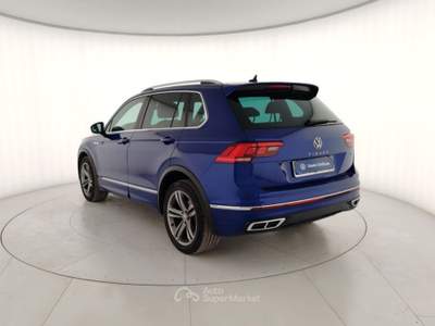 Volkswagen Tiguan 2.0 TDI SCR 140KW R-Line DSG 4MOTION Blu/Azzurro usata Massa