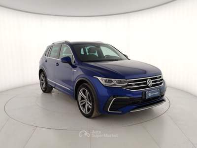 Volkswagen Tiguan 2.0 TDI SCR 140KW R-Line DSG 4MOTION Blu/Azzurro usata Massa