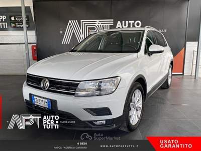 Volkswagen Tiguan Tiguan 1.6 tdi Business 115cv Bianco usata Napoli