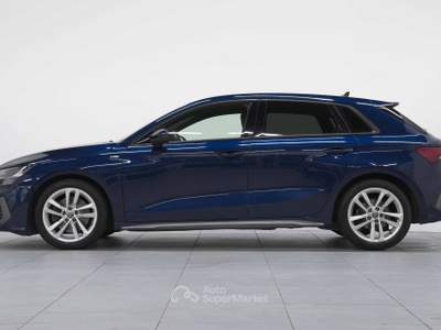 Audi A3 A3 Sportback 1.5 TFSI mhev Stronic Sline Blu/Azzurro usata Cantù