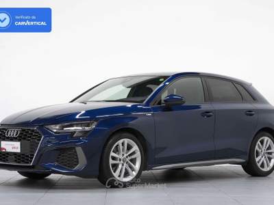 Audi A3 A3 Sportback 1.5 TFSI mhev Stronic Sline Blu/Azzurro usata Cantù