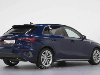 Audi A3 A3 Sportback 1.5 TFSI mhev Stronic Sline Blu/Azzurro usata Cantù