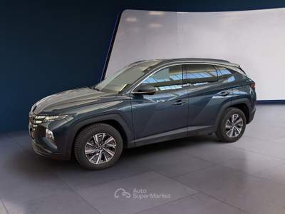 Hyundai Tucson III 2021 1.6 hev Xline 2wd auto Blu/Azzurro usata Torino