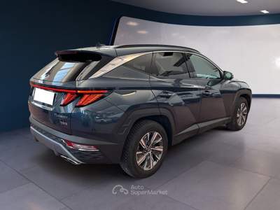 Hyundai Tucson III 2021 1.6 hev Xline 2wd auto Blu/Azzurro usata Torino
